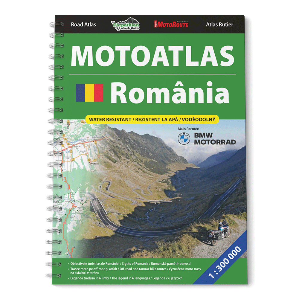 motoatlas rumunsko kniha